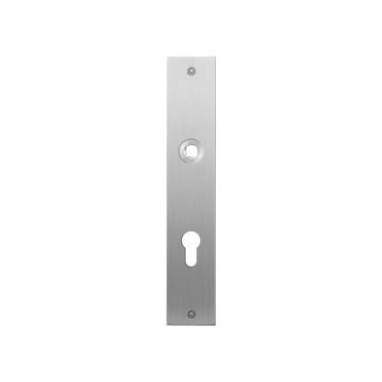 Plaatschild GPF1100.26L/R PC72 links-/rechtsdraaiend RVS geborsteld