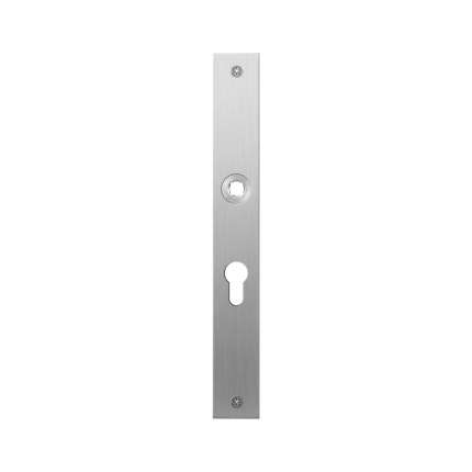 Plaatschild GPF1100.28L/R PC55 links-/rechtsdraaiend RVS geborsteld