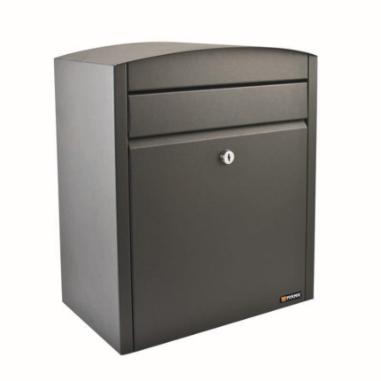 Postkast antraciet, 430x350x220 mm