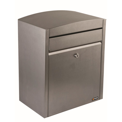 Postkast RVS, 430x350x220 mm