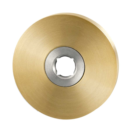 Rozet GPF1100.00P4L/R 50x8mm PVD mat messing links-/rechtsdraaiend