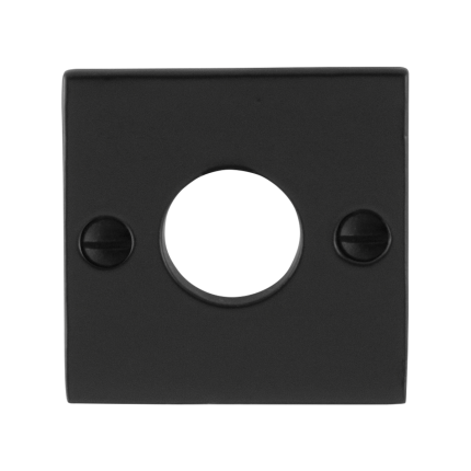 Rozet GPF6100.08 52x52x4mm smeedijzer zwart