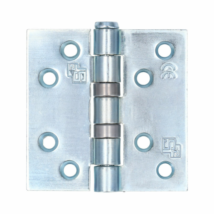 S2 Kogellagerscharnier 6512 rechte hoek staal silverlook 