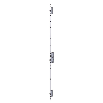 S2 meerpuntssluiting Classic Line H600 krukbediend, 1988x20x3 mm