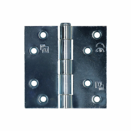 S2 scharnier ongelagerd 6511 rechte hoek staal silverlook
