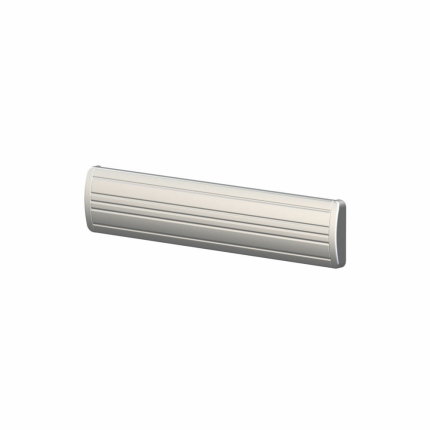 S2 tochtklep 70x346 mm briefplaat F1- Naturel aluminium