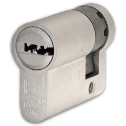 S2 veiligheidscilinder F6 SKG**, halve cilinder