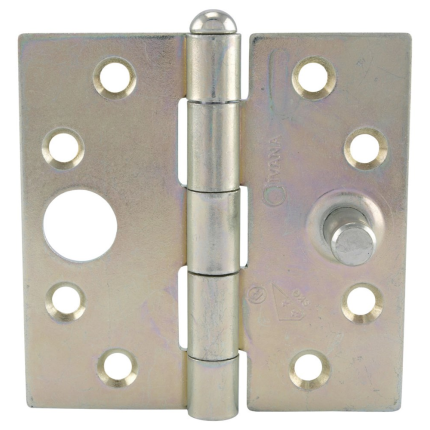 Veiligheids klepscharnier met rechte hoeken van Ivana 89x89 mm
