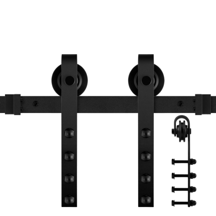 GPF0501.61 schuifdeursysteem Raskas zwart 220 cm
