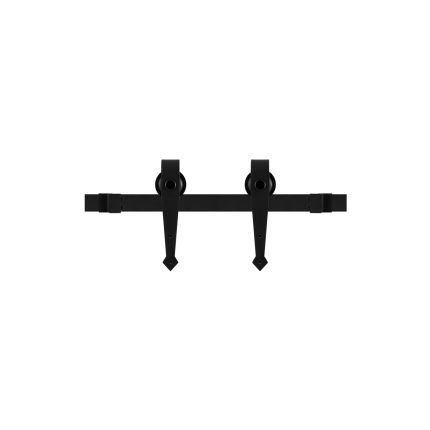 GPF0604.61 schuifdeursysteem Nuoli mini zwart