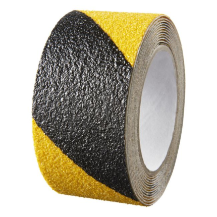 SecuCare Senior antislip stickers heavy duty op rol voor trappen zwart/geel