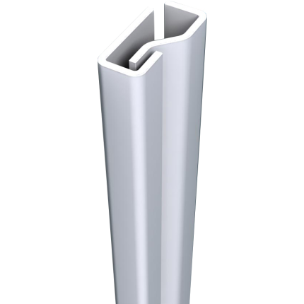 SecuStrip Plus binnendraaiende ramen wit, 1500mm, terugligging 0-0mm