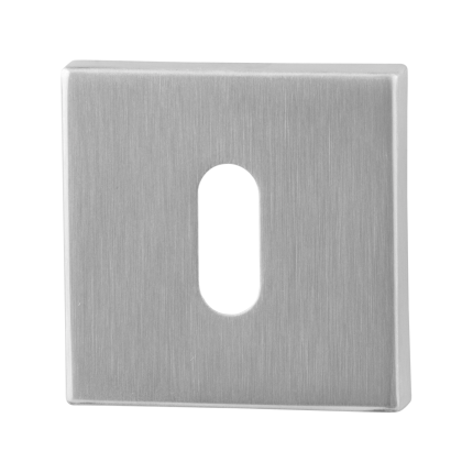 Sleutelrozet GPF0901.02 50x50x8mm RVS geborsteld