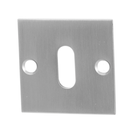 Sleutelrozet GPF0901.08 50x50x2mm RVS geborsteld
