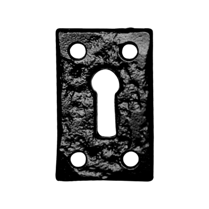 Sleutelrozet KP1502 46x30mm smeedijzer zwart