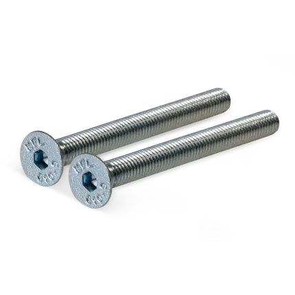 Staal gegalvaniseerd bout DIN7991 2xM5