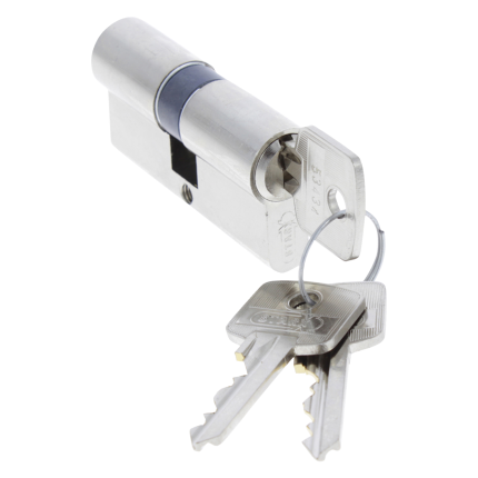 Starx profielcilinder dubbel gelijksluitend 30/30mm messing vernikkeld