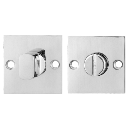 Toiletgarnituur GPF0903.48 50x50x2mm stift 8mm RVS gepolijst
