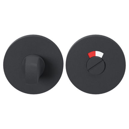 Toiletgarnituur GPF0903VRAS 53x6,5mm stift 8mm antraciet