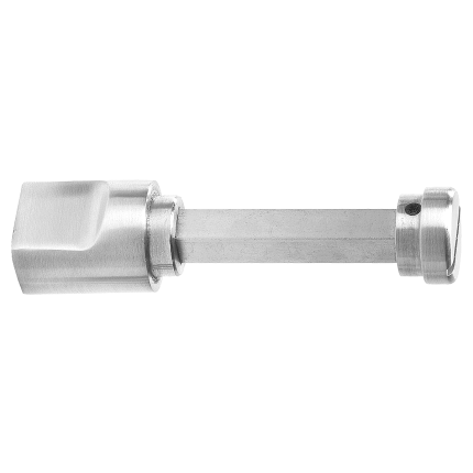 Toiletgarnituur GPF1108.09 toiletstift 8mm RVS geborsteld normale knop