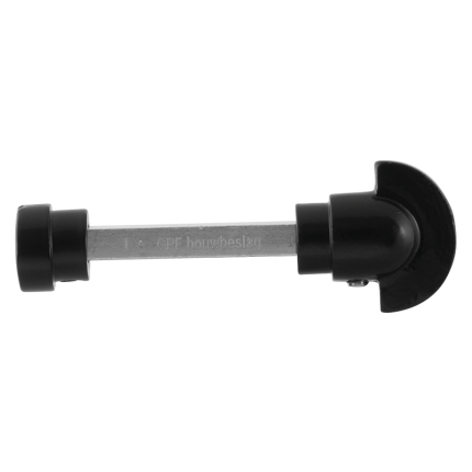 Toiletgarnituur GPF6910.60 toiletstift 8mm smeedijzer zwart