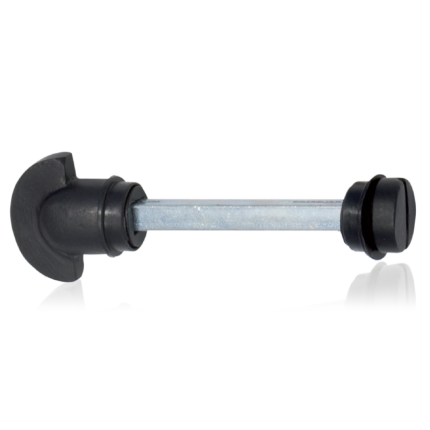 Toiletgarnituur GPF6911.60 toiletstift 5mm smeedijzer zwart