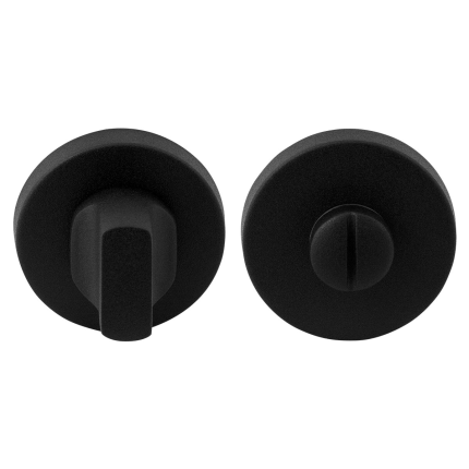 Toiletgarnituur GPF8910.00 50x8mm stift 8mm zwart grote knop