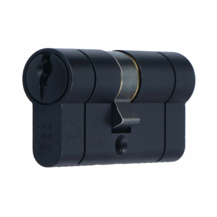 VEILIG dubbele veiligheidsprofielcilinder S7 30/35 zwart SKG***