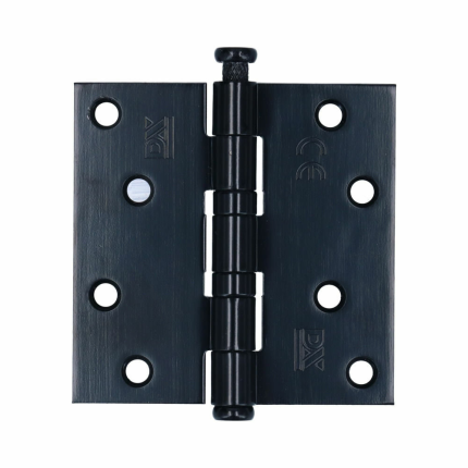 VEILIG Kogellagerscharnier rechte hoek 89x89mm zwart - set van 2