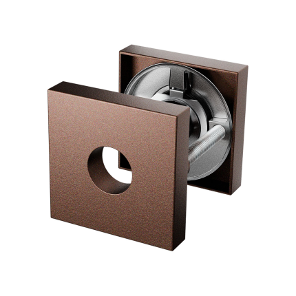 Veiligheidskrukrozet Vierkant Vast Bronze Blend GPF9387.A2S