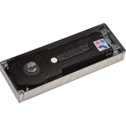 Vloerveer Dorma BTS80 EN4 met steek as en instelbare stop