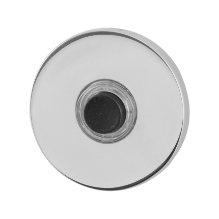 Voordeurbel GPF9826.45 rond 50x6 mm RVS gepolijst