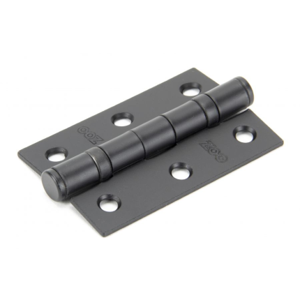 Wardlo kogellagerscharnier 76x50mm smeedijzer zwart