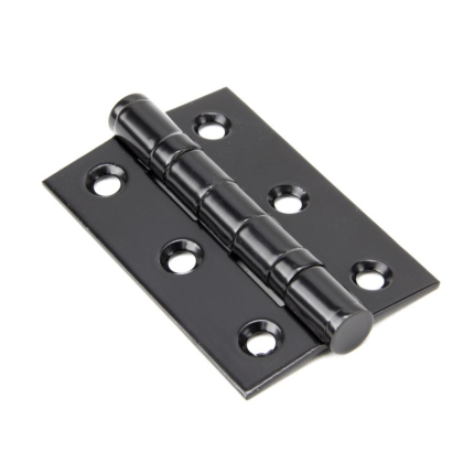 Wardlo kogellagerscharnier ss 76x50mm smeedijzer zwart