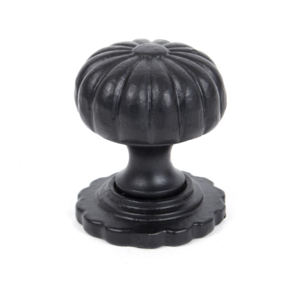 Wardlo meubelknop 32mm smeedijzer zwart