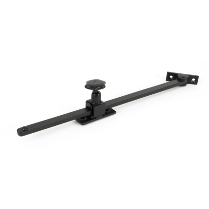 Wardlo raamuitzetter 304mm instelbaar smeedijzer zwart