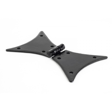Wardlo scharnierheng 83x57mm smeedijzer zwart