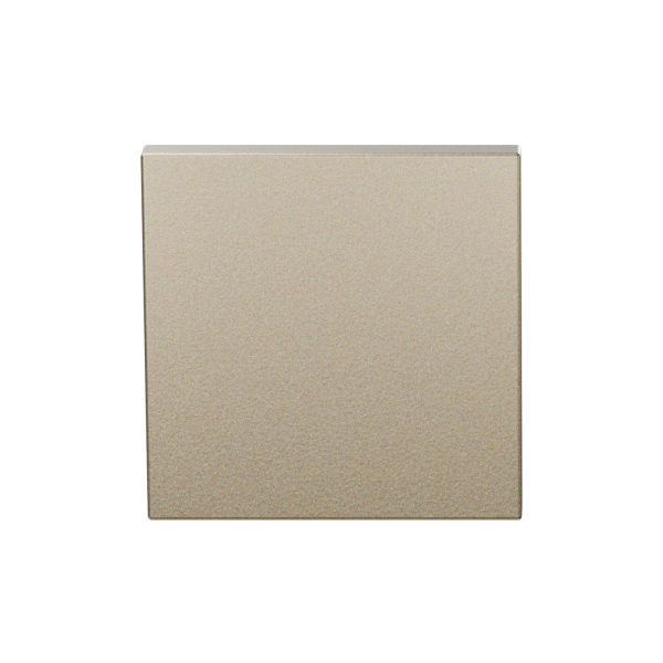 Blinde rozet GPF199E 53x53x6,5mm Champagne blend 