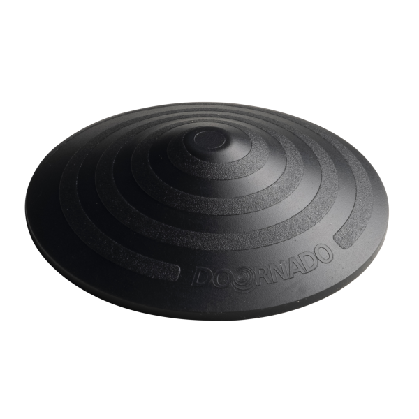 Deurstopper Doornado Mini Graphite 47x12 mm, per 2 stuks