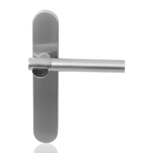 GPF2085.20 Toka duo deurkruk op langschild WC63/8 grote knop