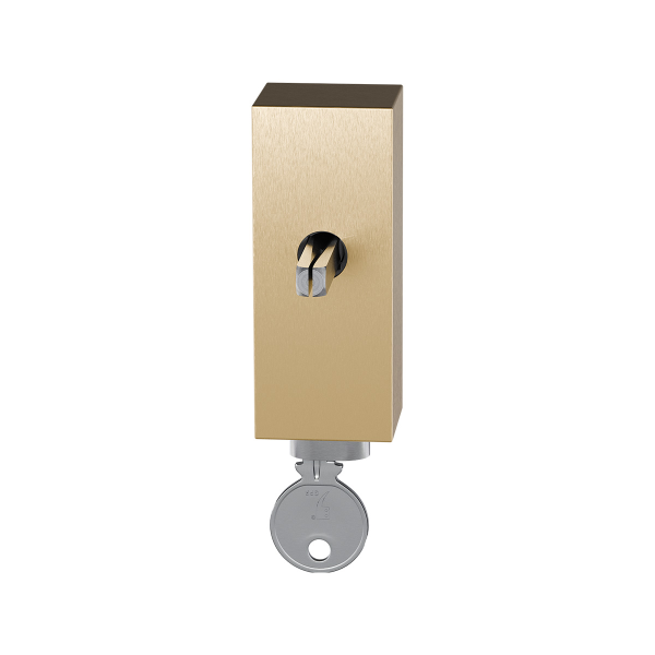 GPF9252.P4.0032 draaikiepmechanisme afsluitbaar, PVD mat messing