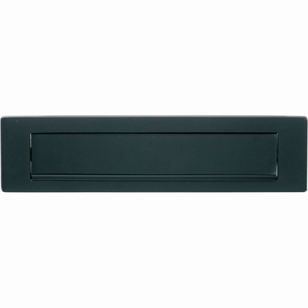 Mi Satori briefplaat rechthoek 330x80x10mm mat zwart