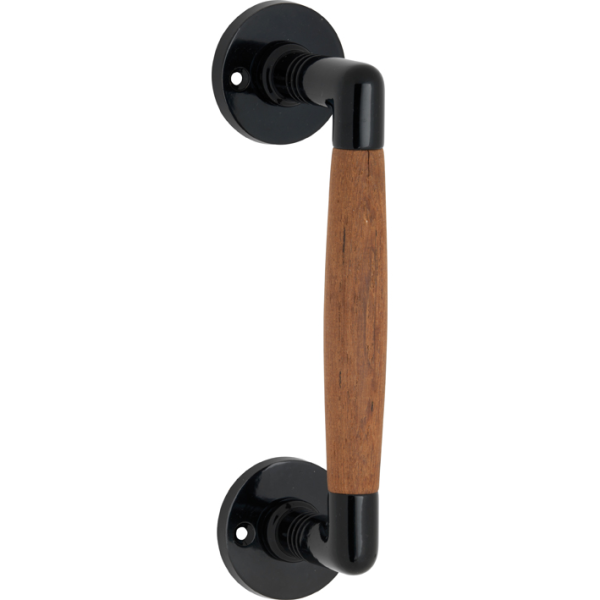 Mi Satori deurgreep Ton 149mm mat zwart teak