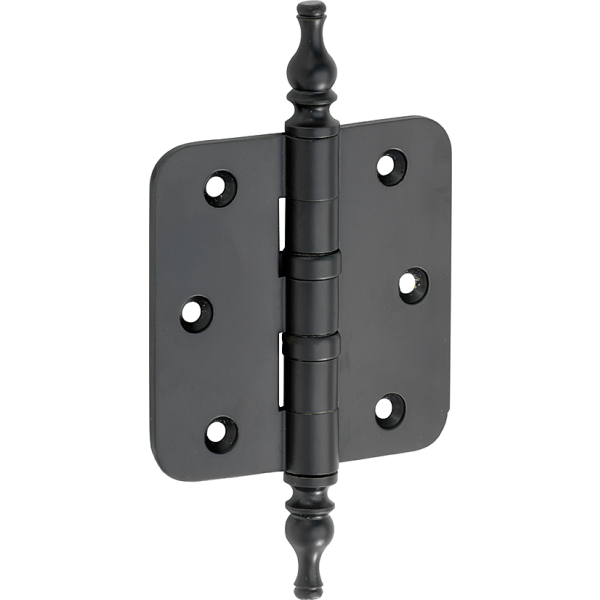 Mi Satori Kogell.scharn. ronde hoek 76x76mm vaas mat zwart