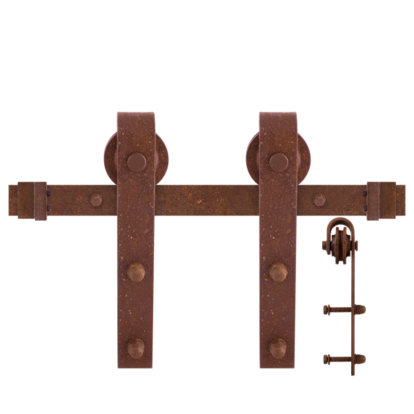 GPF0500.70 schuifdeursysteem Lanka roest 200 cm