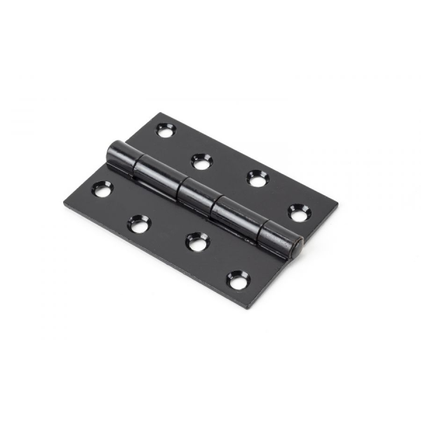 Wardlo kogellagerscharnier 102x75mm smeedijzer zwart