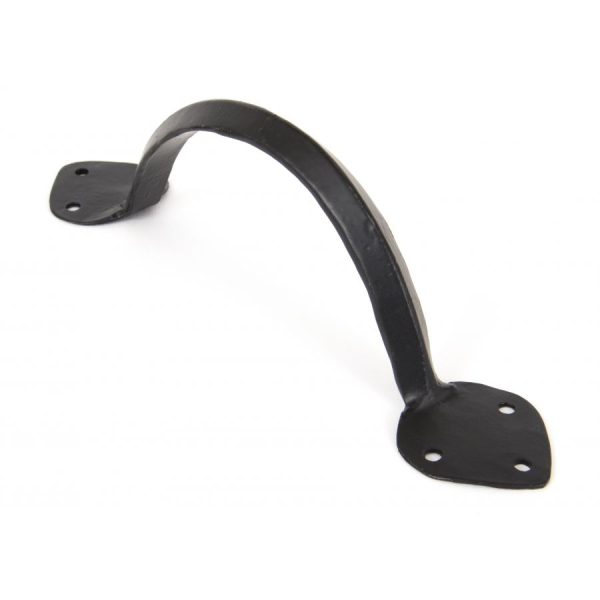 Wardlo meubelgreep 203x51mm, greep binnen 121mm smeedijzer zwart