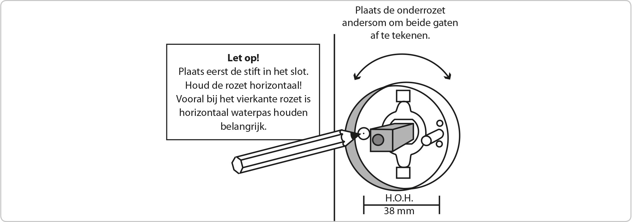 werkzaamheid Verrassend genoeg Patois Deurbeslag monteren: hoe monteer ik mijn deurklink op rozet? -  deurbeslagstore.be