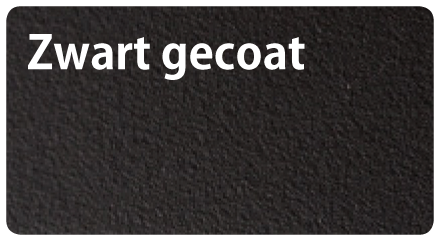 Jaren30 zwart gecoat