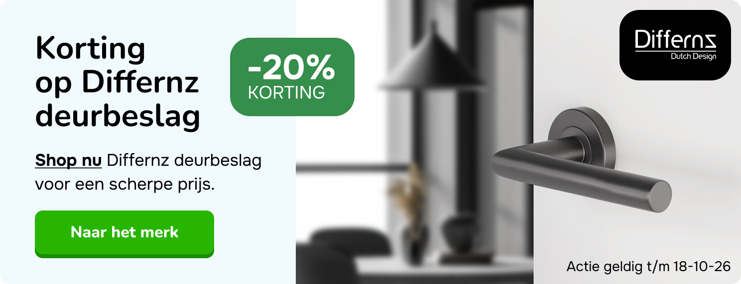 Differnz deurbeslag actie